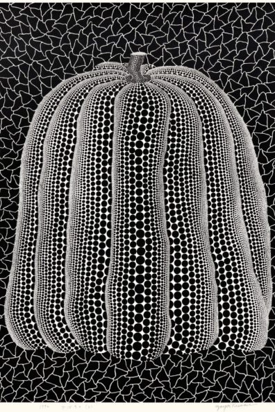 Œuvre citrouille de Yayoi Kusama. Œuvre citrouille de Yayoi Kusama.