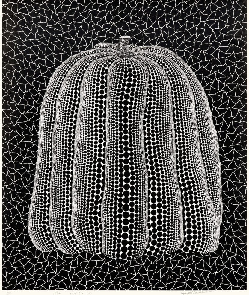 Artwork-Yayoi-Kusama-Pumpkin-