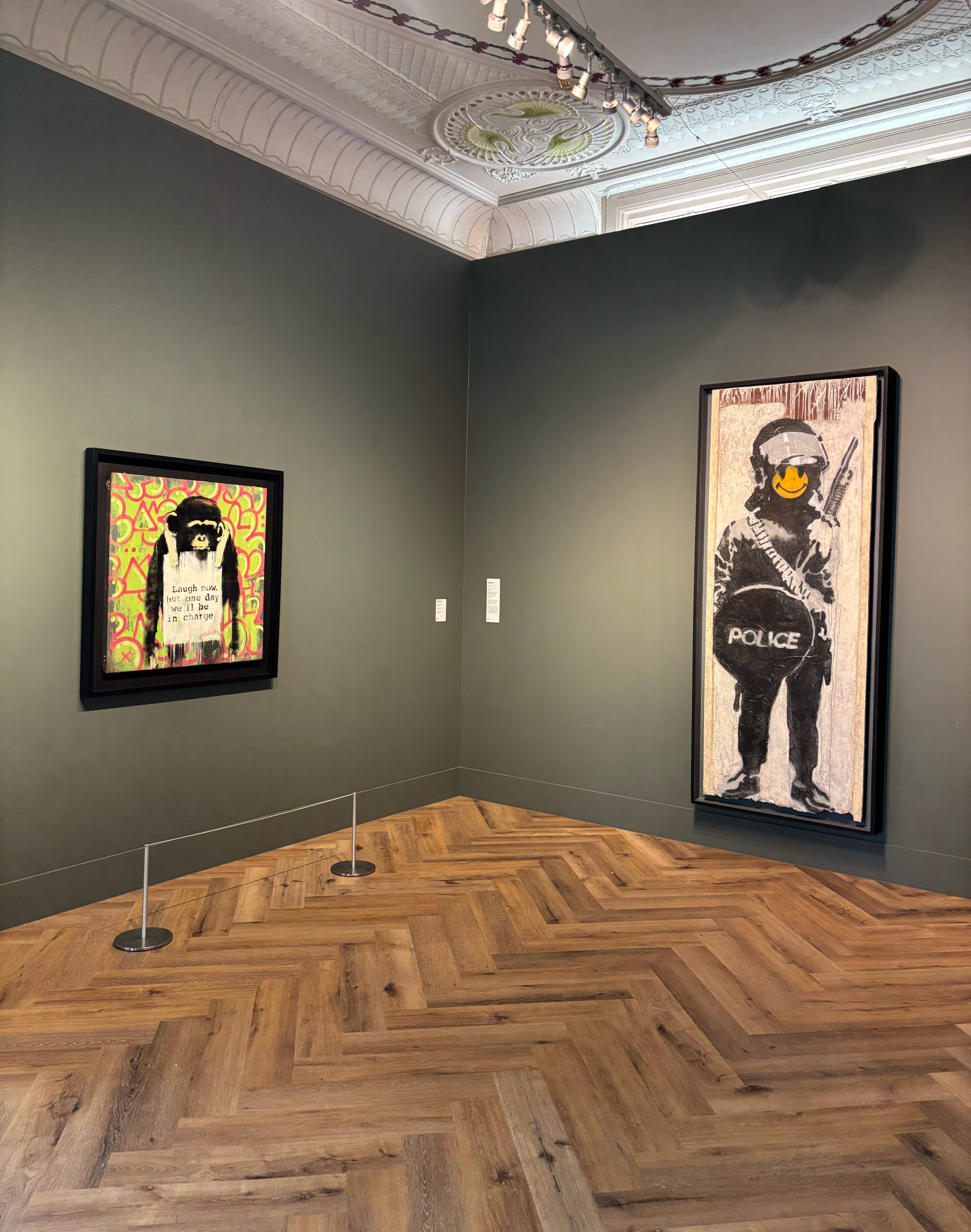 額装品/MocoMuseum Laugh Now 2019年（バンクシー） Banksy in Amsterdam | 'Laugh Now' Exhibition at Moco