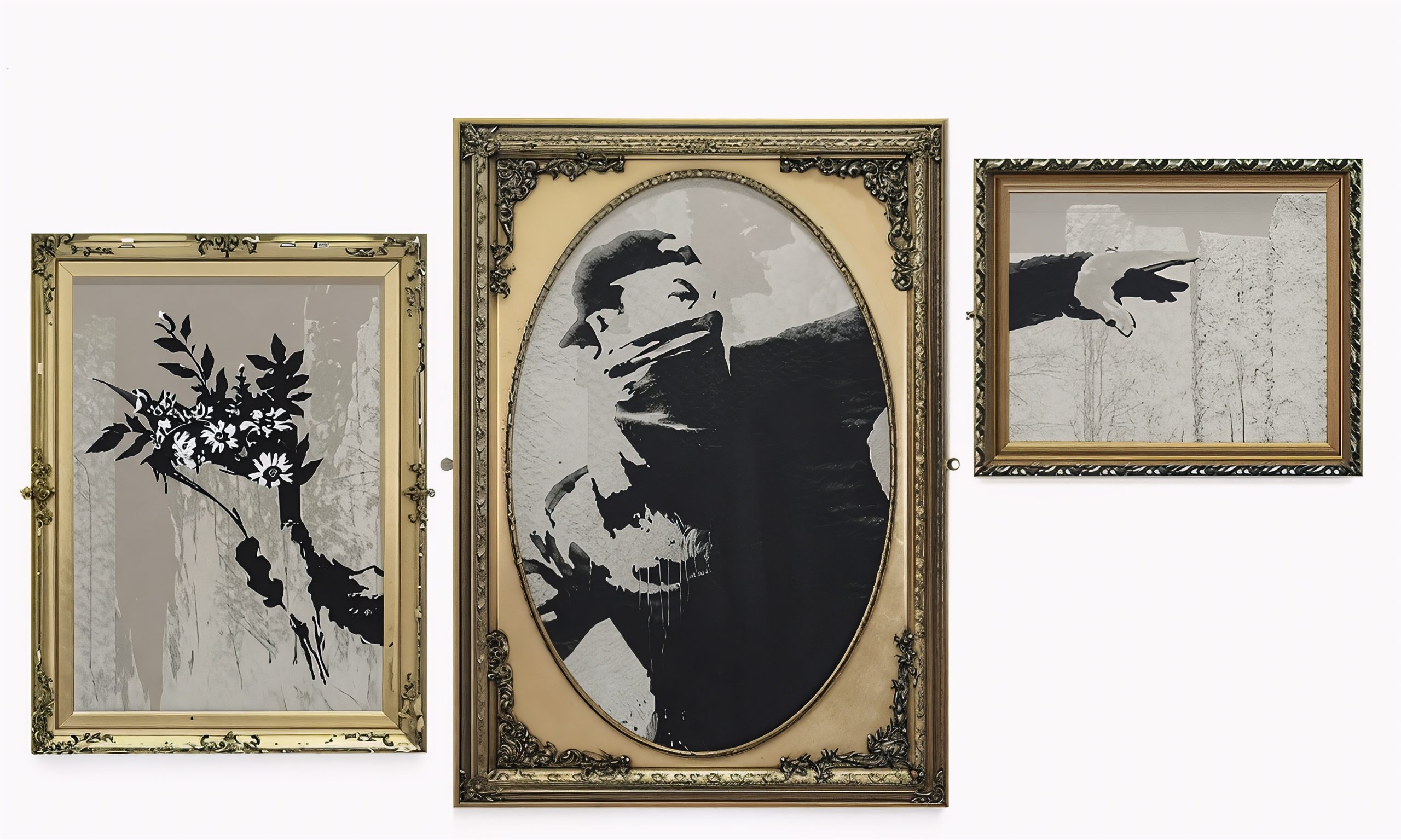 New Banksy art in Barcelona