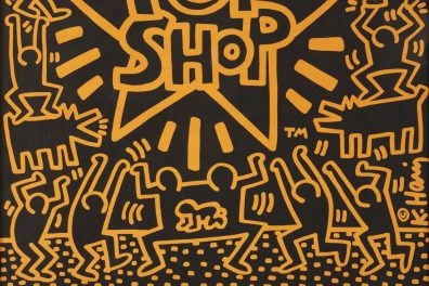 © Keith Haring Foundation. On loan from Simply Haring Collection and Alessandro C. Della Morte.